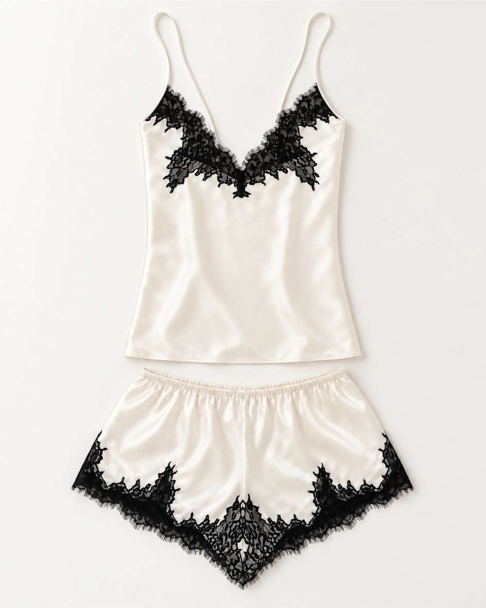NWT Bluebella Anastasia Satin Cami & Short Set in Ivory